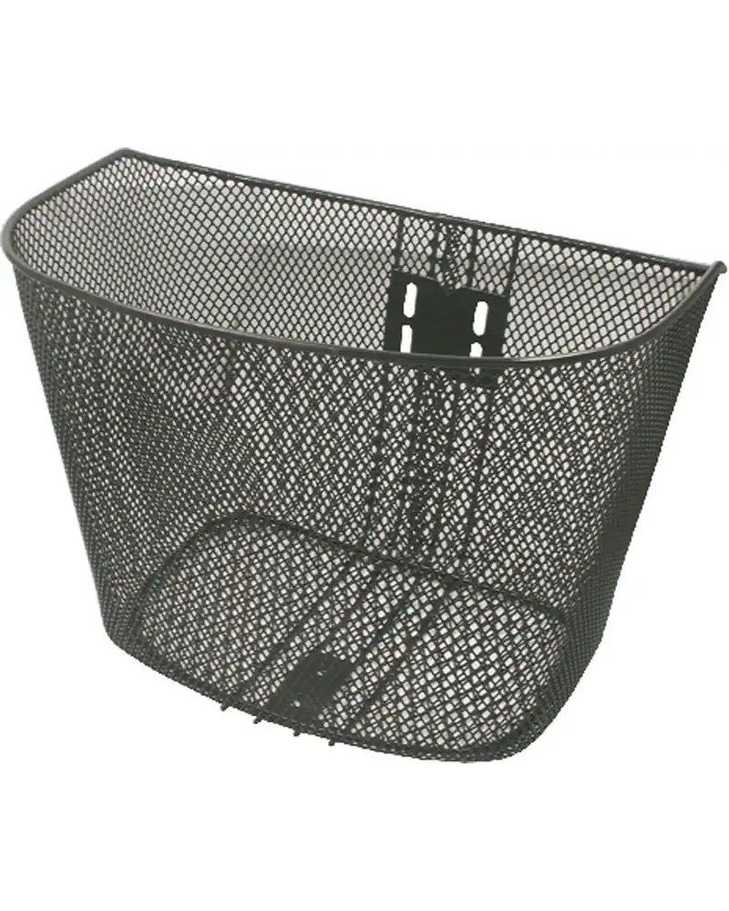 RMS Square Basket Iron Black, 35X25X26Cm