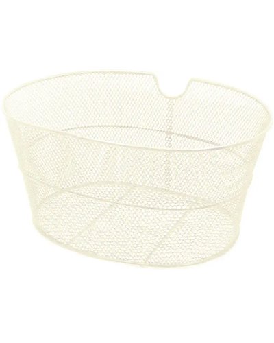 RMS Front Oval Basket, Cream Color