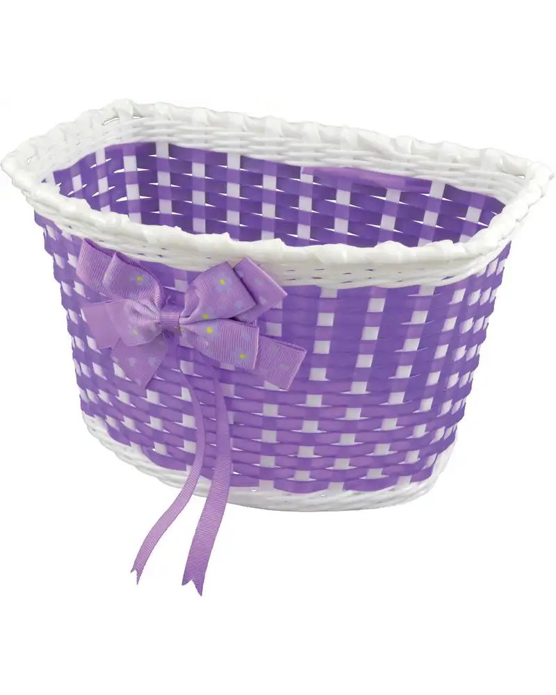 RMS Cestino Bimba in Plastica Viola