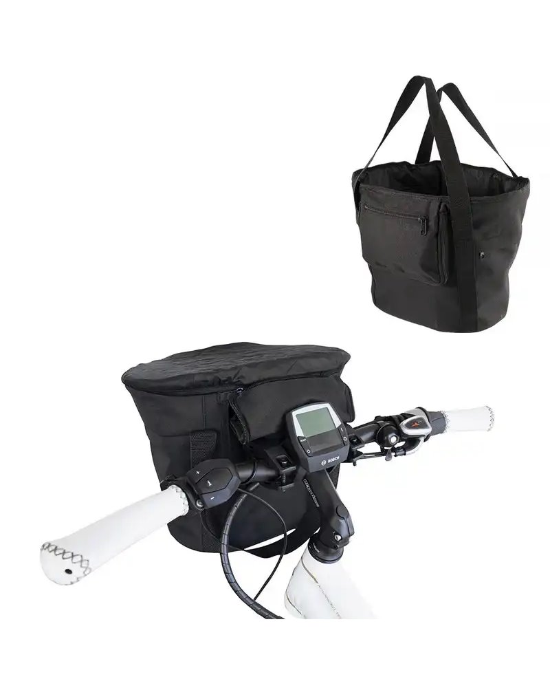 RMS Front Steel Basket With Handlebar e-Bike Bracket