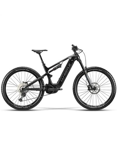 Atala Whistle e-MTB O-Rush C6.4 Shimano XT 12v OLI Edge 603Wh, Nero/Antracite/Bianco