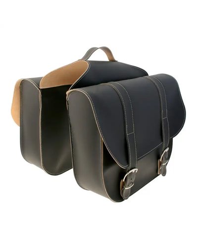 RMS Leatherlike Bike Side Bags, Black