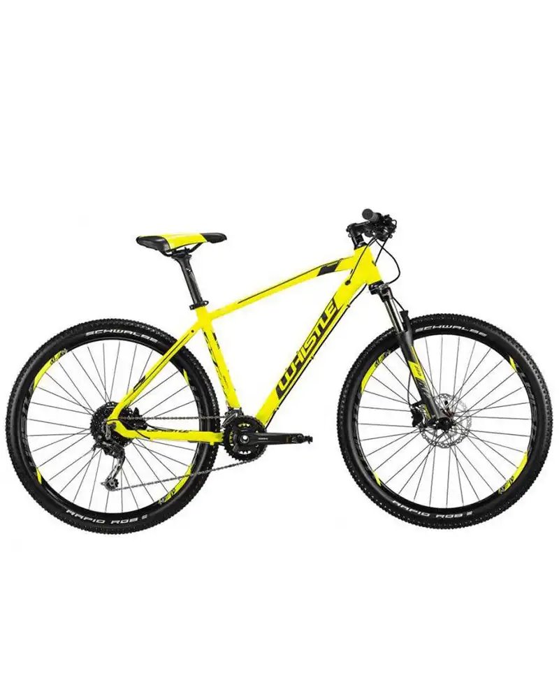 Atala Whistle Miwok 2051 27.5" Shimano Deore 9sp Size M, Neon Yellow/Anthracite Matt