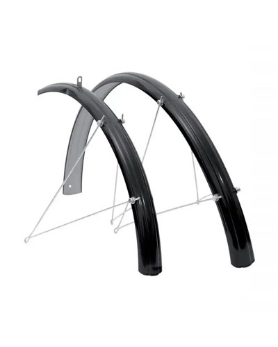 RMS 26 Black Metal Fenders With Assembling Parts