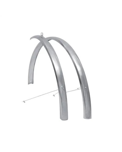 RMS 36mm 28 Inox Metal Fenders Condorino With Assembling Parts