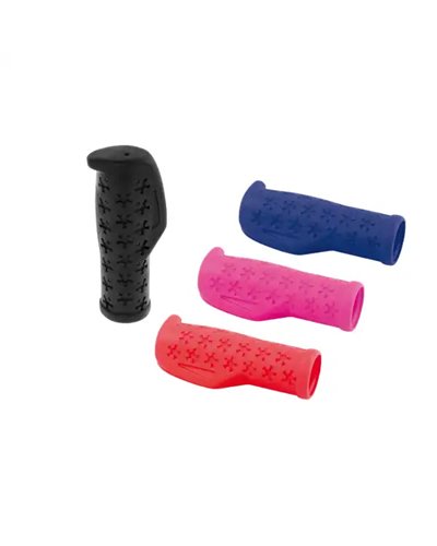 RMS Coppia Manopole Pvc Bimbo Rosse