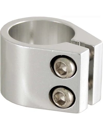 RMS BMX Seat Clamp 28, 6mm Silver Color