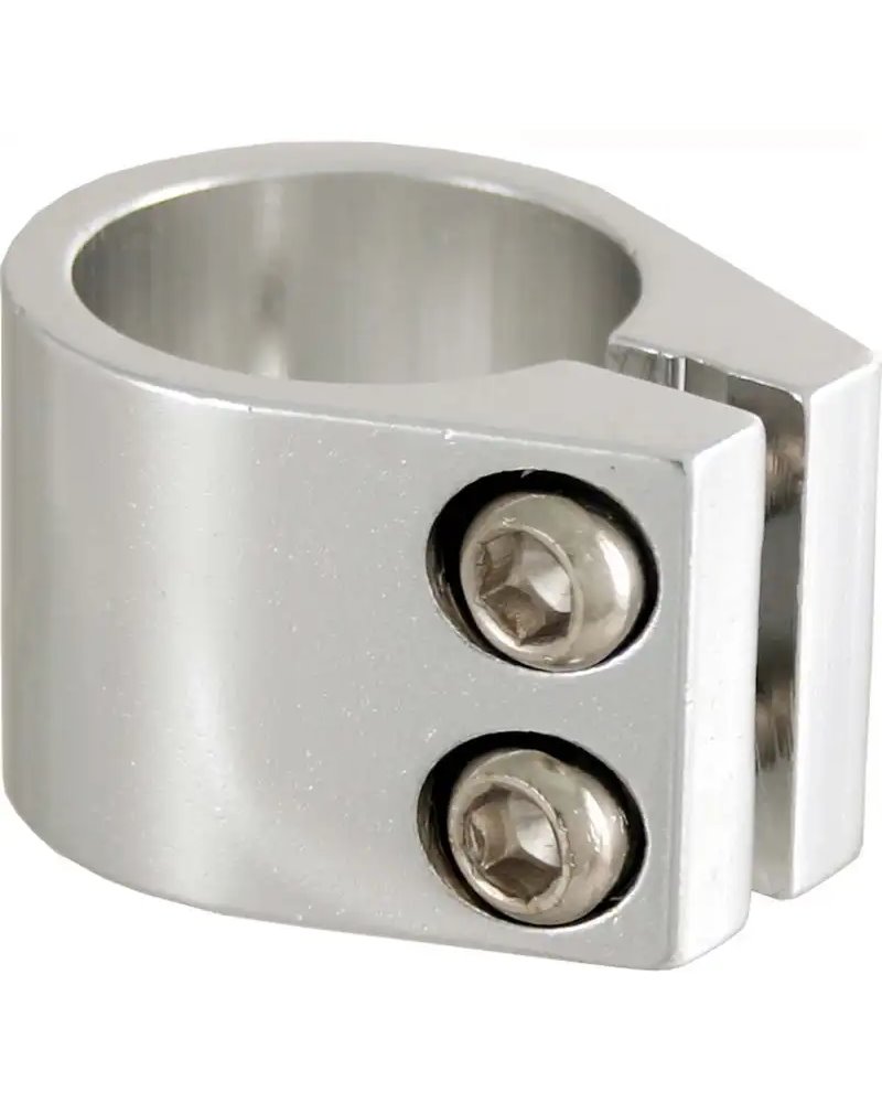 RMS BMX Seat Clamp 31, 8mm Silver Color.