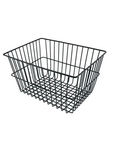 RMS Square Steel Basket, Black