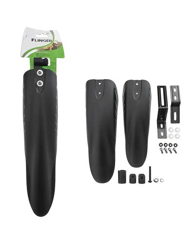 Rms Kit Parafango Bici Mtb Anteriore E Posteriore