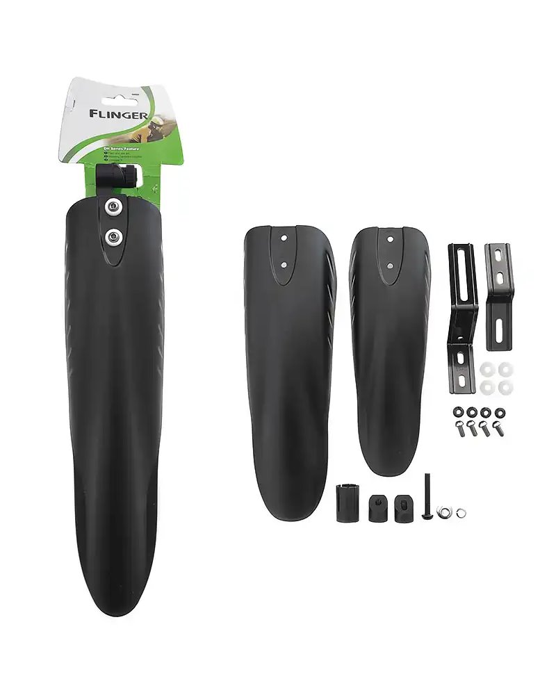 Rms Kit Parafango Bici Mtb Anteriore E Posteriore
