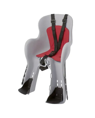 RMS Kiki Front Bike Seat 15kg max, Grey/Red