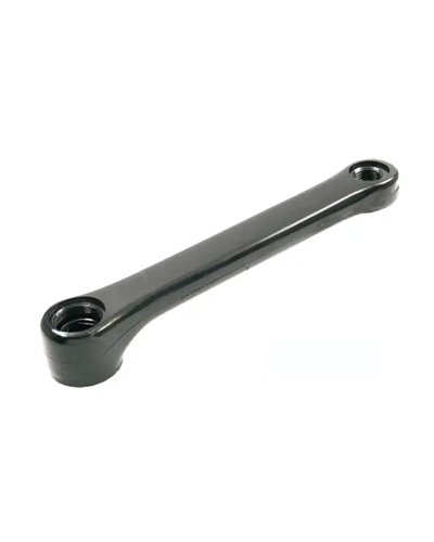 RMS Pedivella Sinistra 170mm Acciaio Perno Quadro, Nero