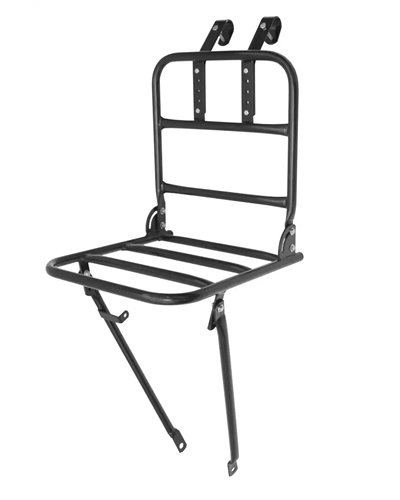 RMS Front Luggage Carrier 26/28, Black Steel