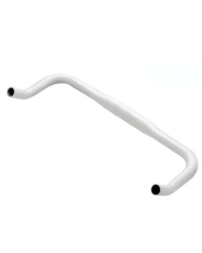 RMS Manubrio Single Speed Corna in Alluminio, 25, 4X400mm, Bianco