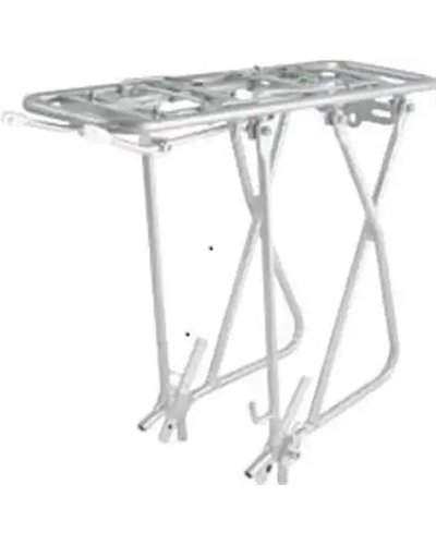 Rms Portapacchi Bici Posteriore Bici 26 - 28 Silver