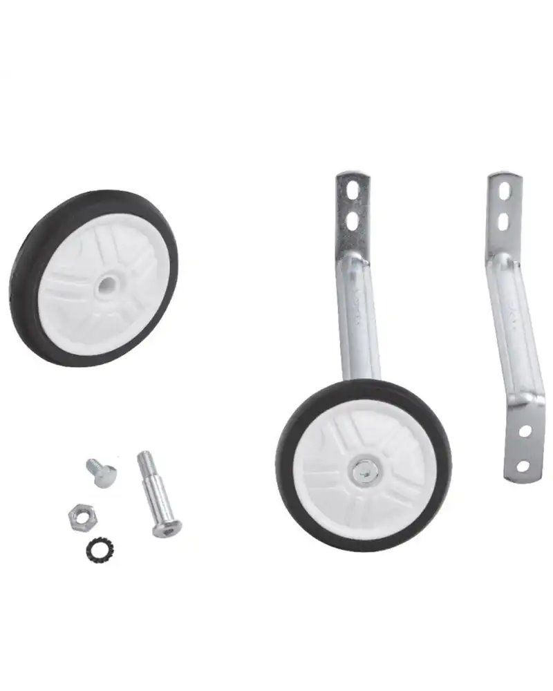 RMS Rotelle Stabilizzatori Regolabili per Bici da 14" a 16" (Attacco a 2 Fori)