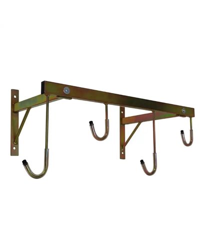 RMS Wall Bike Rack For 4 Bikes, Gold Color.