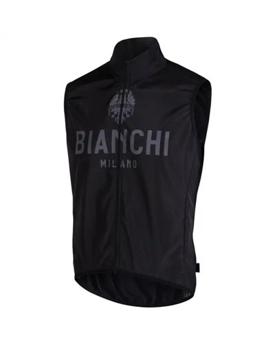 Bianchi Milano New Passiria Gilet Antivento Uomo, Nero