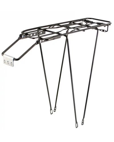 RMS Steel Luggage Carrier, 26-28, Silver Color, Max Load 25Kg