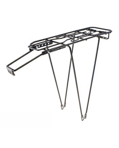 RMS Steel Luggage Carrier, 28, Black, Max Load 25Kg