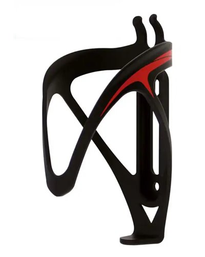 RMS Resin Bottle Cage Fly, Black, Red Graphics
