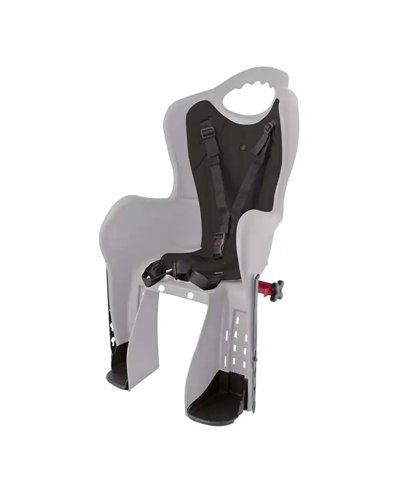 RMS Rear Child Bike Seat Elibas, Light Gray With Black Lining