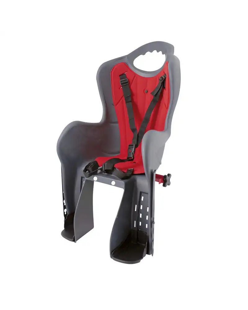 RMS Rear Child Bike Seat Elibas, Antracite With Red Lining