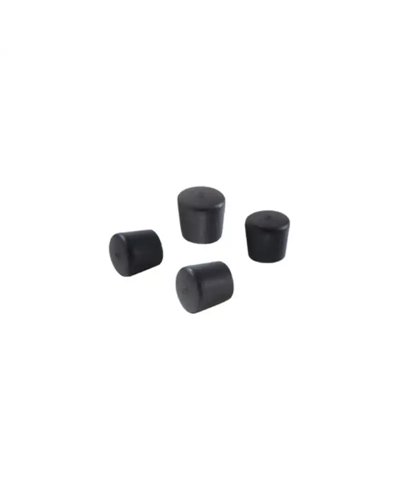 RMS 4 Black Pvc Caps For Modular Bike Rack