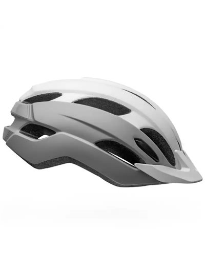 Bell Trace MIPS Casco Strada, Bianco/Argento - Opaco