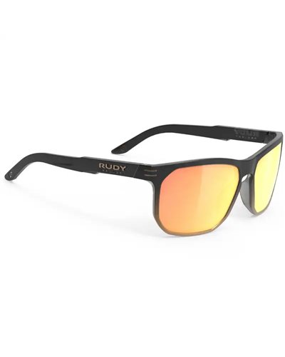 Rudy Project Occhiali Soundrise, Black Fade Bronze Matte - RP Optics Multilaser Orange