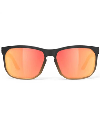 Rudy Project Soundrise Glasses, Black Fade Bronze Matte - RP Optics Multilaser Orange