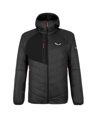 Salewa Catinaccio TirolWool Responsive Men's Hooded Jacket, Black Out