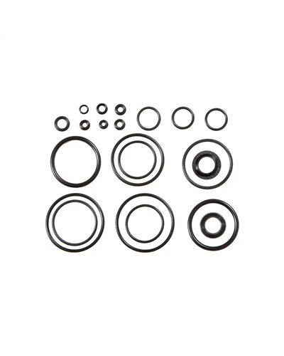 RT Parts Fox DHX2 Rebuild Damper Kit, 21+, 1 Set - NBR/Black