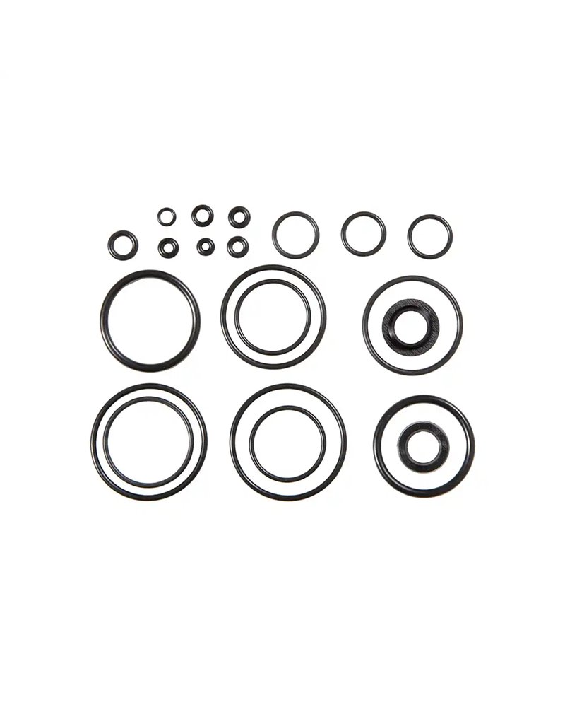 RT Parts Fox DHX2 Rebuild Damper Kit, 21+ - NBR/Black