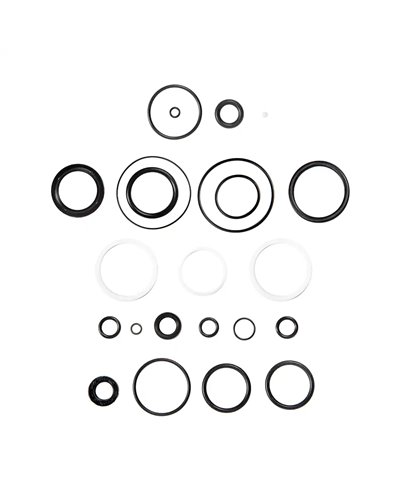 RT Parts Rock Shox, Super Deluxe Thurshaft Air Can/Damper Seal Kit, C1, Black (1 pz)