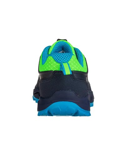 Salewa JR Wildfire Scarpe Bambino, Fluo Green/Blue Danube