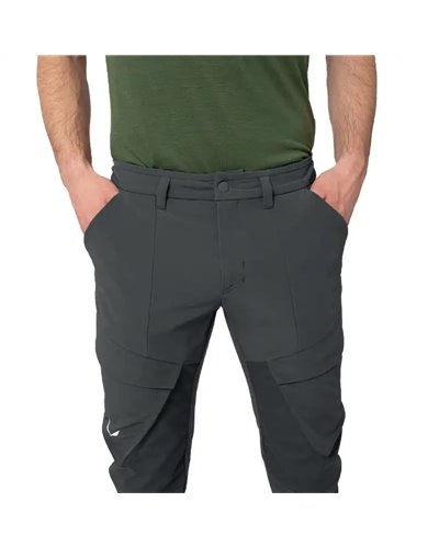 Salewa Puez Durastretch Pantaloni Cargo Uomo, Onyx