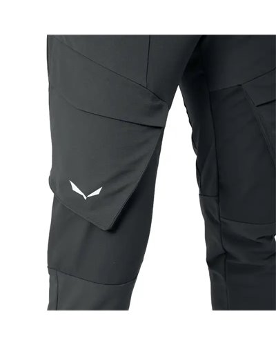 Salewa Puez Durastretch Men's Cargo Pant, Onyx