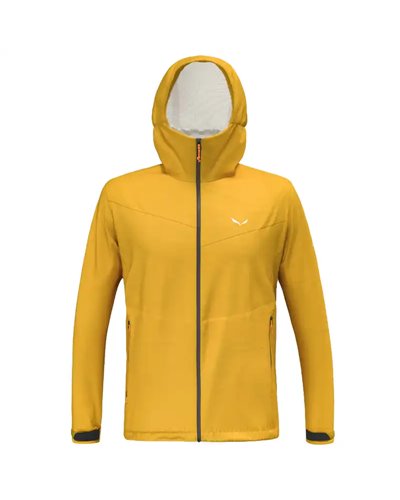 Salewa Puez Aqua 4 2.5L Powertex Giacca Uomo Impermeabile, Gold