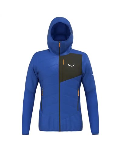 Salewa Ortles Hybrid TirolWool/Durastretch Giacca Comprimibile Uomo, Electric/0910