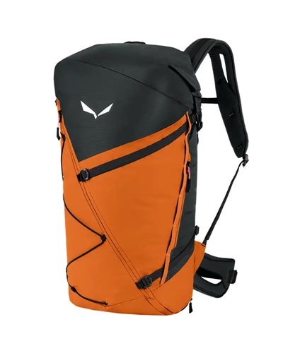 Salewa Puez 32+5 Zaino Trekking, Burnt Orange/Onyx