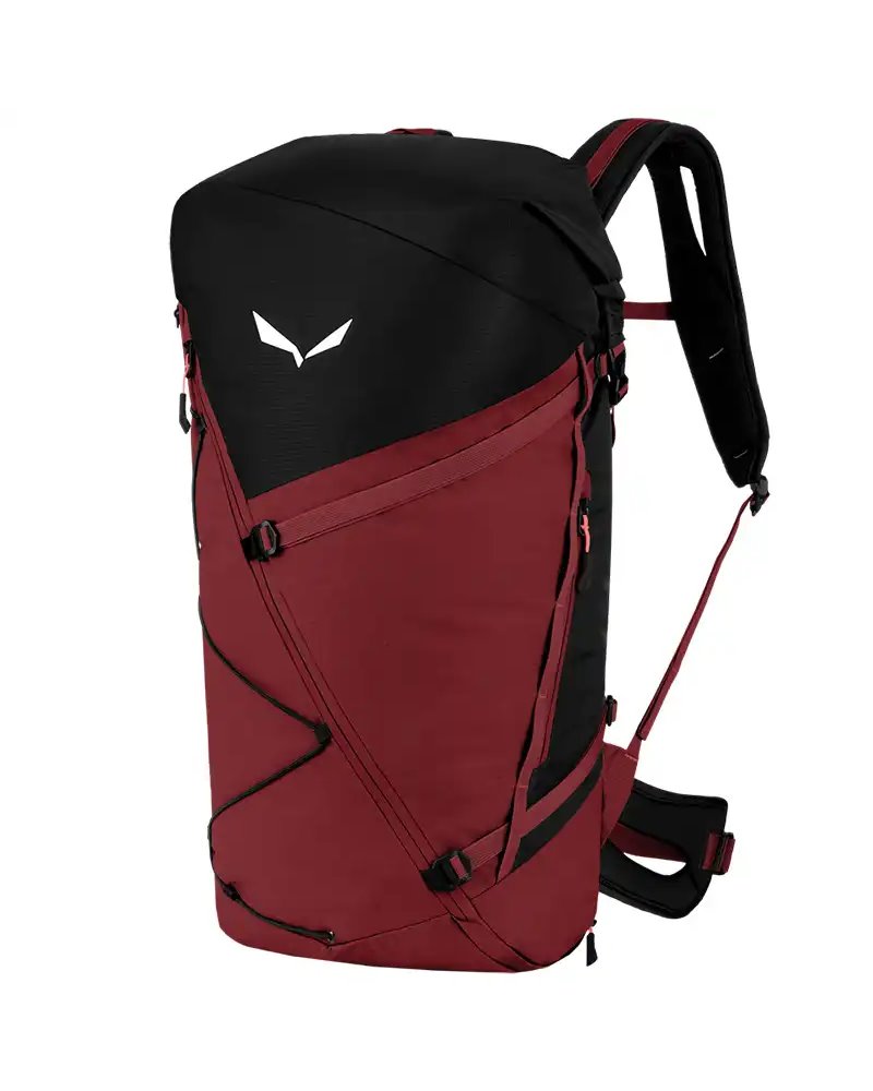 Salewa Puez 32+5 Women's Trekking Backpack, Syrah/Black Out