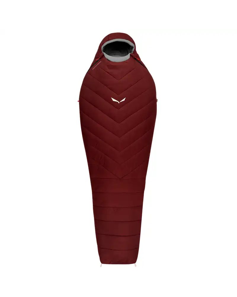 Salewa Puez Primaloft Saccoletto Sintetico 4° C Long - Destro, Syrah
