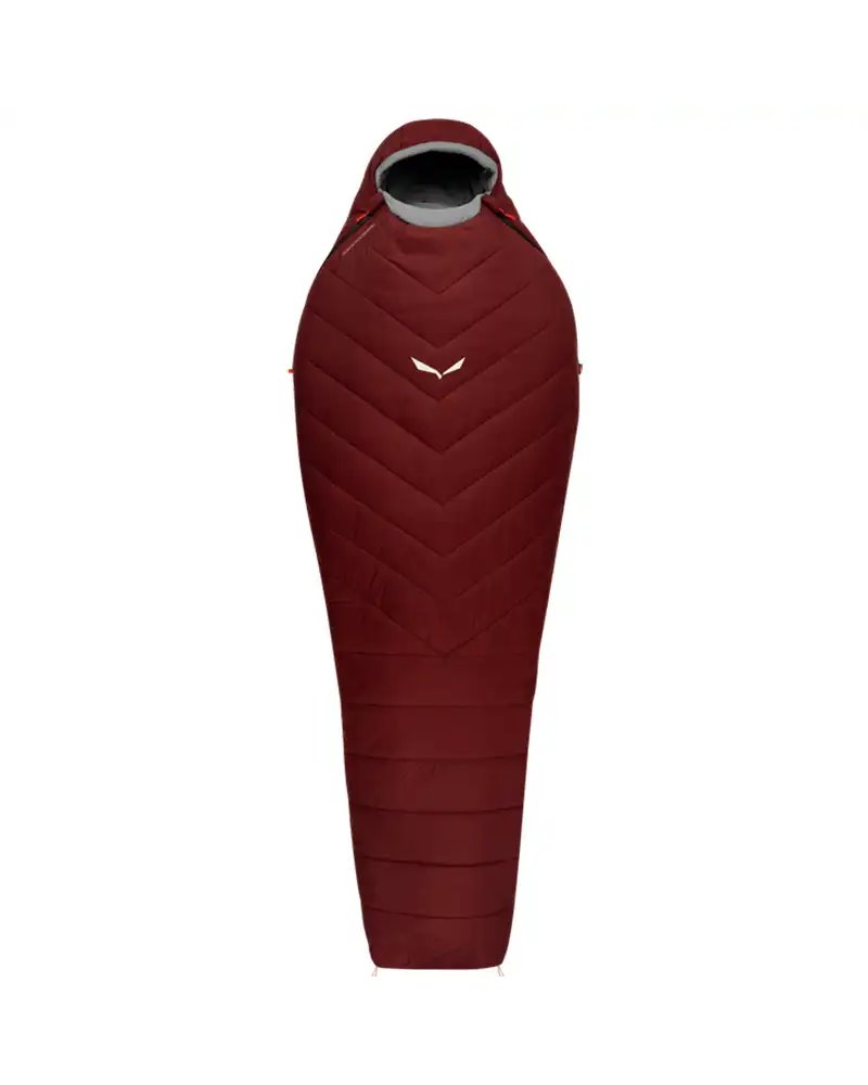 Salewa Puez Primaloft Saccoletto Sintetico -2° C Long - Destro, Syrah