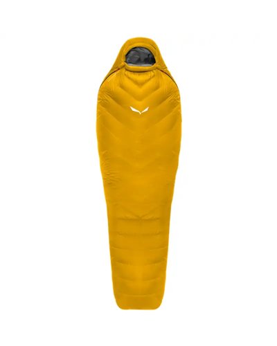 Salewa Puez -1° C Long RDS Sleeping Bag - Right, Gold