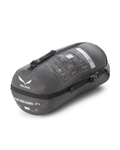 Salewa Puez -1° C Long RDS Sleeping Bag - Right, Gold