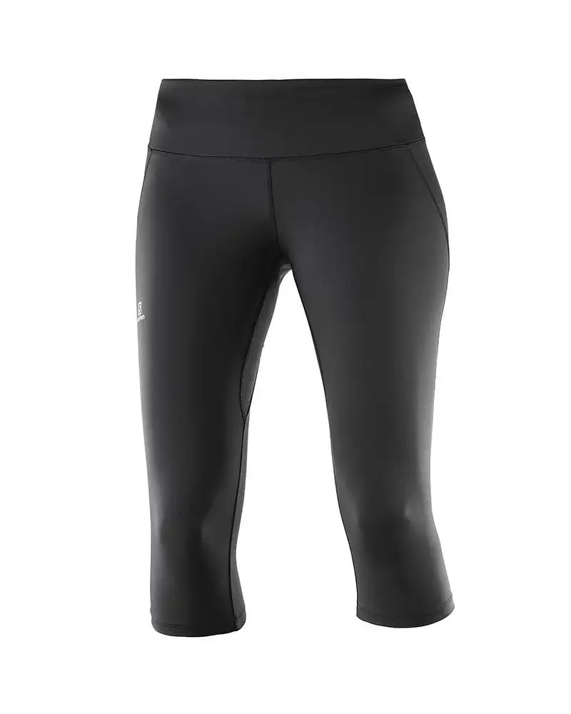 Salomon Agile Mid Tight W Women's Trail Running Tight, Black
