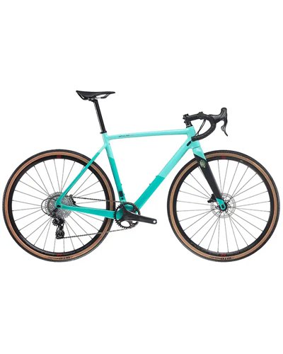 Bianchi Impulso Pro Ekar 13s Disc Brake, CK16 Aquamarine