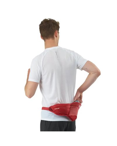 Salomon Active Belt Running Waist Pack, Goji Berry/Red Chili (600 ml 3D Bottle Included)
